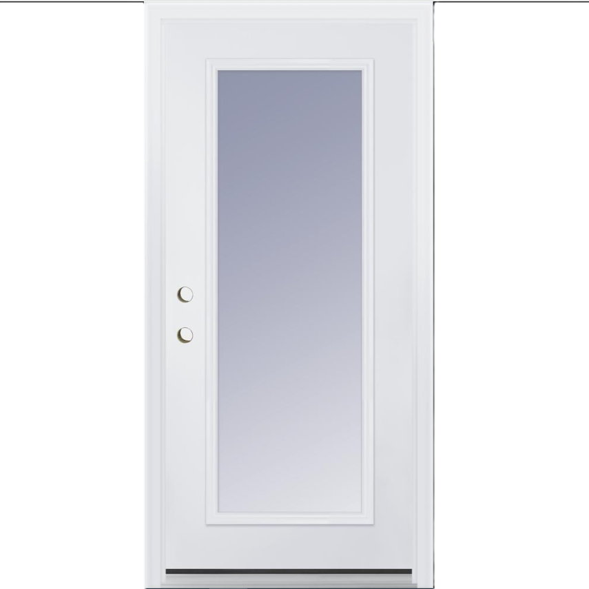 Exterior Door Full Glass 36"