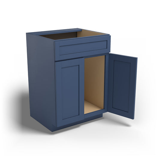 Special Order - 24" x 21" Vanity Base Concord Blue - V2421 Base Cabinets Bathroom Concord Blue GHI SPCCB Special Order Vanity Bases