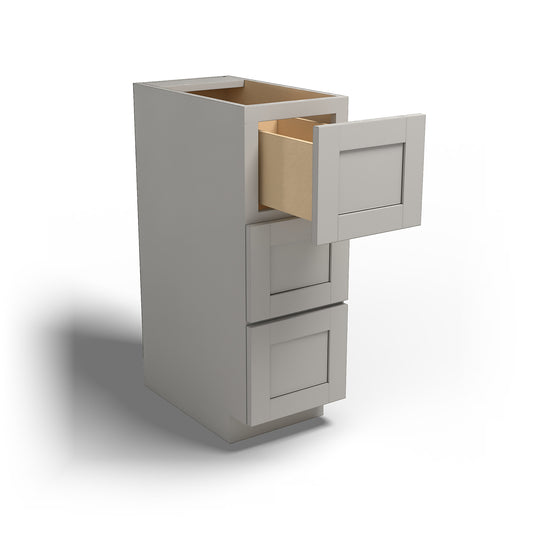 Special Order - 12" x 21" Vanity Drawer Base Stone Harbor Gray - VDB1221 Base Cabinets Bathroom GHI Special Order SPSHG Stone Harbor Gray Vanity Bases