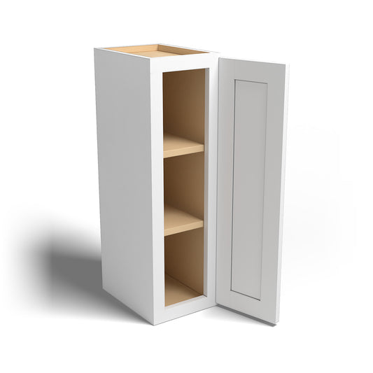 Special Order - 9" x 30" Wall Cabinet Arcadia White Shaker - W0930 30" Wall Cabinets Arcadia White GHI SPACW Special Order Wall Cabinets