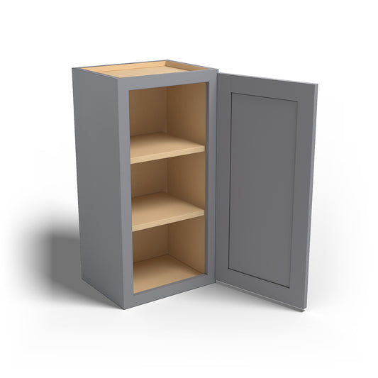 Special Order - 15" x 30" Wall Cabinet Pacific Gray - W1530 30" Wall Cabinets GHI Pacific Gray Special Order SPPGS Wall Cabinets