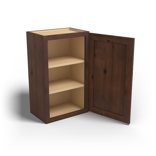 Special Order - 18" x 30" Wall Cabinet Rustic Walnut - W1830 30" Wall Cabinets GHI Rustic Walnut Special Order SPRWS Wall Cabinets