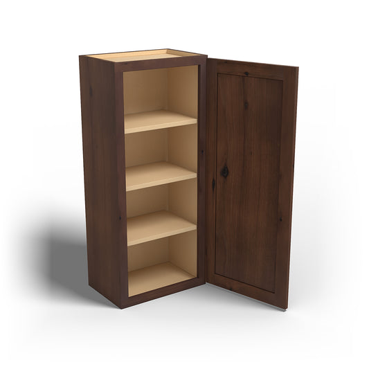 Special Order - 18" x 42" Wall Cabinet Rustic Walnut - W1842 42" Wall Cabinets GHI Rustic Walnut Special Order SPRWS Wall Cabinets