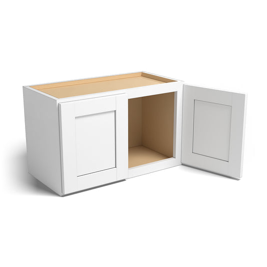 Special Order - 24" x 15" Wall Cabinet Arcadia White Shaker - W2415 Arcadia White GHI SPACW Special Order Upper Wall Cabinets Wall Cabinets