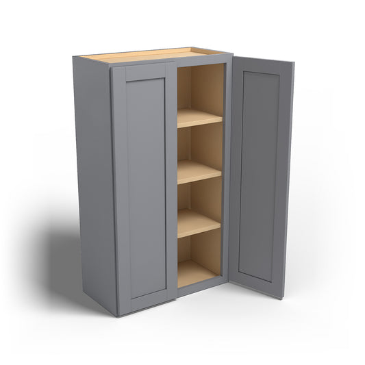 Special Order - 24" x 42" Wall Cabinet Pacific Gray - W2442 42" Wall Cabinets GHI Pacific Gray Special Order SPPGS Wall Cabinets