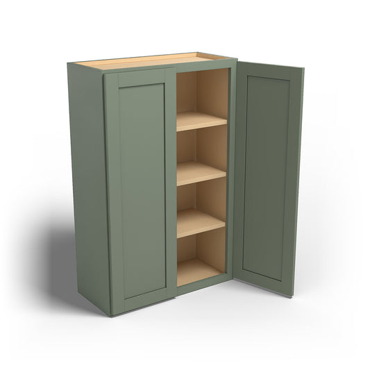 Special Order - 27" x 42" Wall Cabinet Forest Green - W2742 42" Wall Cabinets Forest Green GHI Special Order SPFRG Wall Cabinets