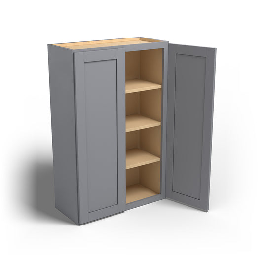 Special Order - 27" x 42" Wall Cabinet Pacific Gray - W2742 42" Wall Cabinets GHI Pacific Gray Special Order SPPGS Wall Cabinets