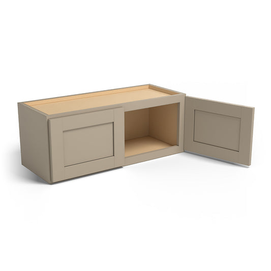 Special Order - 30" x 12" Wall Cabinet Mojave Shaker - W3012 GHI Mojave Shaker Special Order SPMJS Upper Wall Cabinets Wall Cabinets