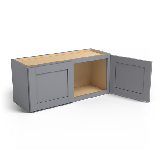 Special Order - 33" x 15" Wall Cabinet Pacific Gray - W3315 GHI Pacific Gray Special Order SPPGS Upper Wall Cabinets Wall Cabinets
