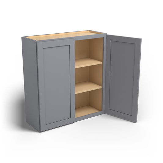 Special Order - 33" x 36" Wall Cabinet Pacific Gray - W3336 36" Wall Cabinets GHI Pacific Gray Special Order SPPGS Wall Cabinets