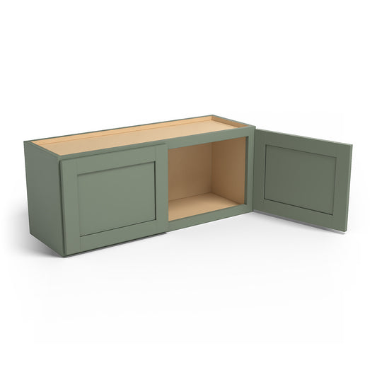 Special Order - 36" x 15" Wall Cabinet Forest Green - W3615 Forest Green GHI Special Order SPFRG Upper Wall Cabinets Wall Cabinets
