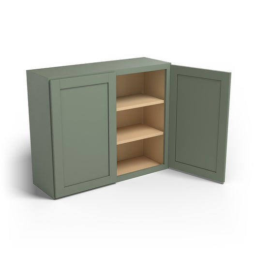 Special Order - 36" x 30" Wall Cabinet Forest Green - W3630 30" Wall Cabinets Forest Green GHI Special Order SPFRG Wall Cabinets