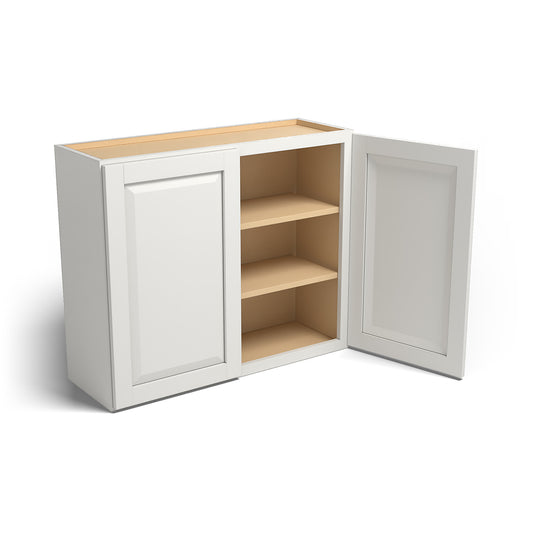 Special Order - 36" x 30" Wall Cabinet Newport White - W3630 30" Wall Cabinets GHI Newport White Special Order SPNPW Wall Cabinets