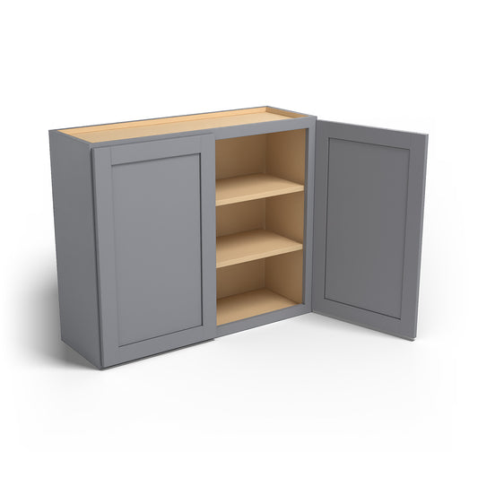 Special Order - 36" x 30" Wall Cabinet Pacific Gray - W3630 30" Wall Cabinets GHI Pacific Gray Special Order SPPGS Wall Cabinets