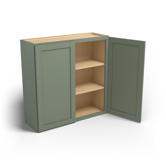 Special Order - 36" x 36" Wall Cabinet Forest Green - W3636 36" Wall Cabinets Forest Green GHI Special Order SPFRG Wall Cabinets