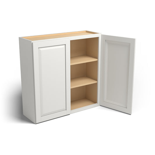 Special Order - 36" x 36" Wall Cabinet Newport White - W3636 36" Wall Cabinets GHI Newport White Special Order SPNPW Wall Cabinets