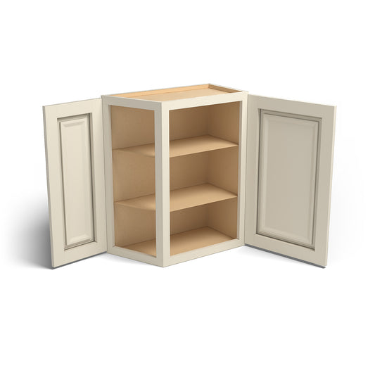 Special Order - 24" x 30" Wall Angle Corner Nantucket Linen - WAC2430 30" Wall Cabinets Corner Wall Cabinets GHI Nantucket Linen Special Order SPNTL Wall Cabinets