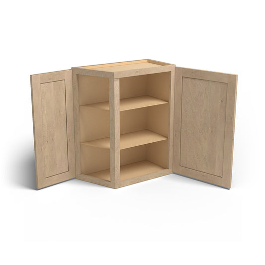 Special Order - 24" x 30" Wall Angle Corner Cabinet Sonona Wheat - WAC2430 30" Wall Cabinets Corner Wall Cabinets GHI Sonona Wheat Special Order SPSNW Wall Cabinets