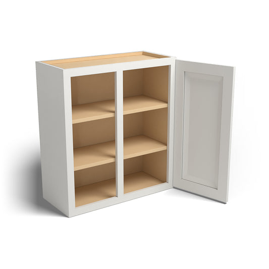 Special Order - 27" x 30" Wall Blind Corner Cabinet Newport White - WBC2730 30" Wall Cabinets Corner Wall Cabinets GHI Newport White Special Order SPNPW Wall Cabinets