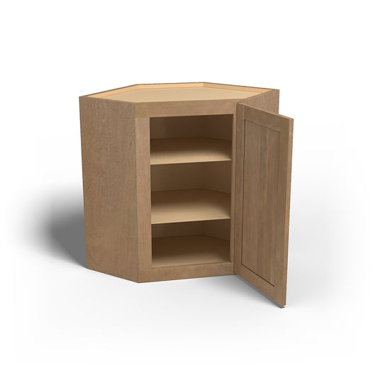 Special Order - 24" x 30" Wall Diagonal Corner Cabinet Sonona Sand - WDC2430 30" Wall Cabinets Corner Wall Cabinets GHI Sonona Sand Special Order SPSNS Wall Cabinets