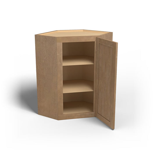 Special Order - 24" x 36" Wall Diagonal Corner Cabinet Sonona Sand - WDC2436 36" Wall Cabinets Corner Wall Cabinets GHI Sonona Sand Special Order SPSNS Wall Cabinets
