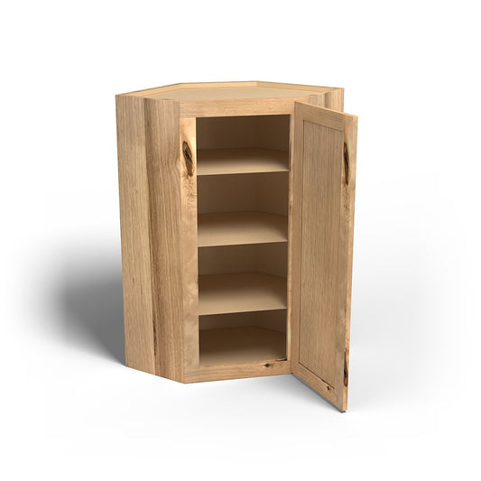 Special Order - 24" x 42" Wall Diagonal Corner Cabinet Frontier Shaker - WDC2442 42" Wall Cabinets Corner Wall Cabinets Frontier Shaker GHI Special Order SPFTS Wall Cabinets