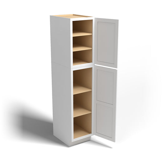 Special Order - 18" x 84" Wall Pantry Arcadia White - WP1884 Arcadia White GHI Pantries SPACW Special Order