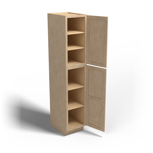 Special Order - 18" x 90" Wall Pantry Sonona Wheat - WP1890 GHI Pantries Sonona Wheat Special Order SPSNW