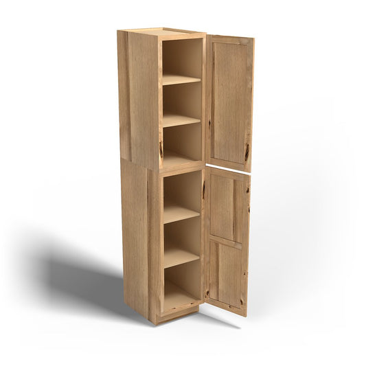 Special Order - 18" x 96" Wall Pantry Frontier Shaker - WP1896 Frontier Shaker GHI Pantries Special Order SPFTS