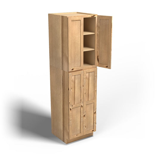 Special Order - 24" x 90" Wall Pantry Frontier Shaker - WP2490 Frontier Shaker GHI Pantries Special Order SPFTS
