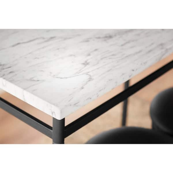 Black Metal 3 Piece Dining Set