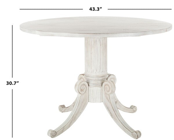 Safavieh Round Pedestal Table FALSE