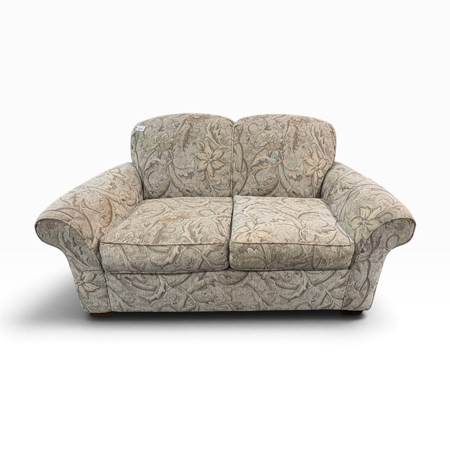 Traditional Upholstered Two Seater Loveseat Sofa FALSE