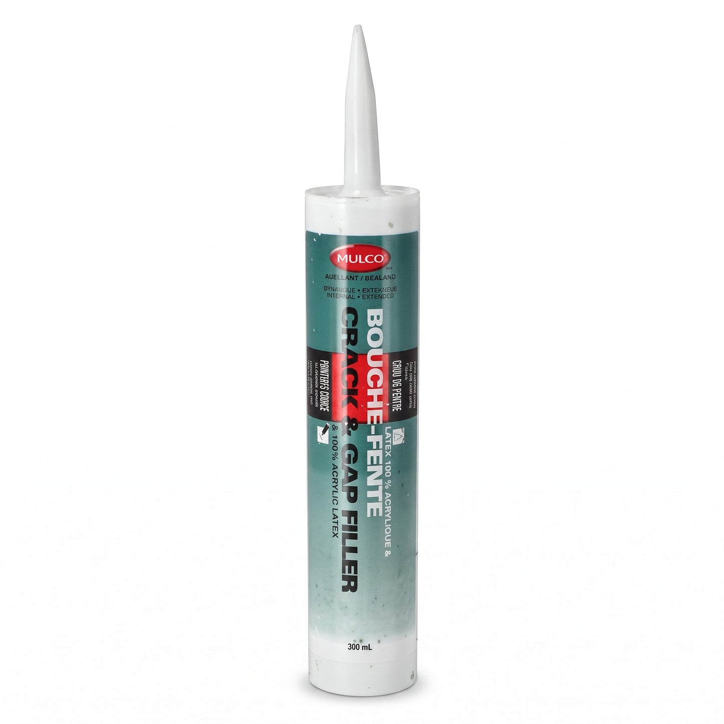 GDM Habitat for Humanity ReStore Mulco white acrylic latex crack and gap filler sealant tube