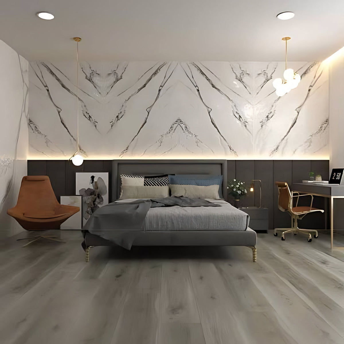 Titanium Vinyl Plank location-set