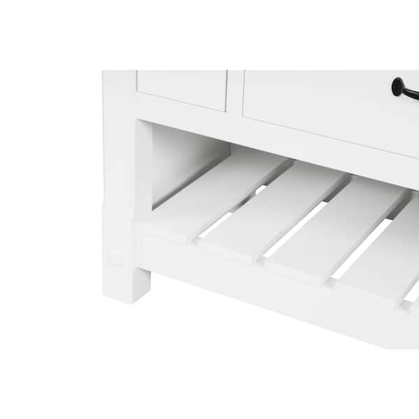 Farmington White 37" Vanity