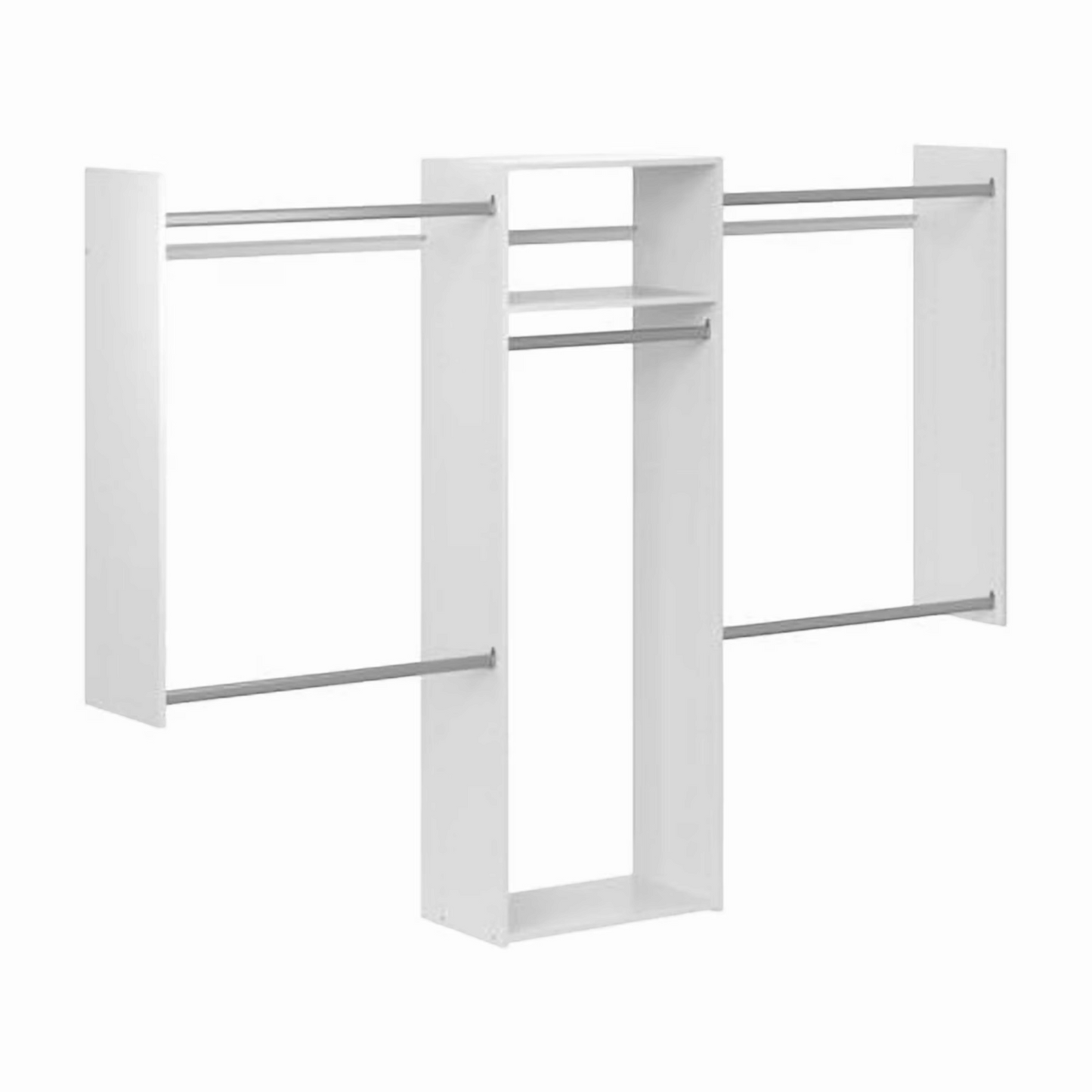 White Closet Organizer Kit