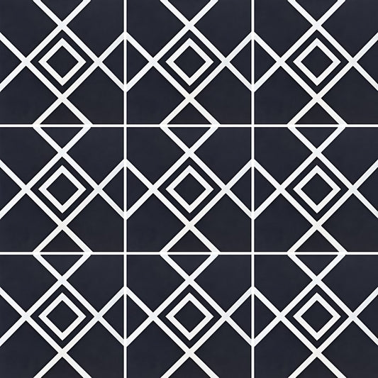 Casablanca Deco 8x8 Tile FALSE