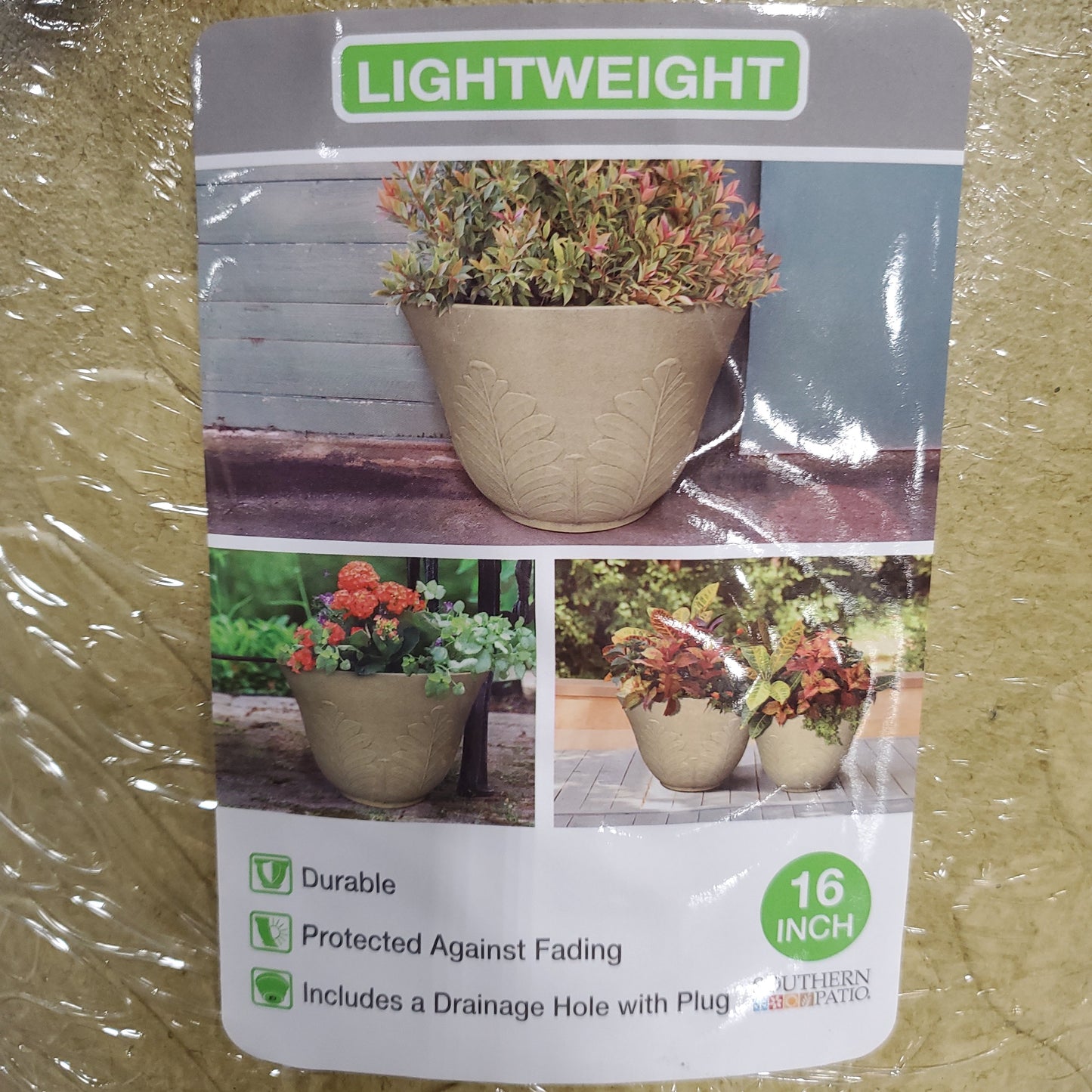 Acanthus Bell Planter 16" Planters