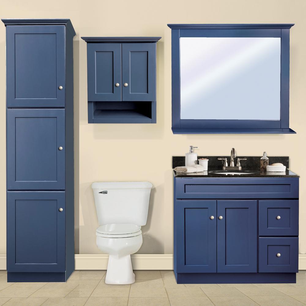 Special Order - 21" x 26" Bathroom Wall Cabinet Concord Blue Bathroom Concord Blue GHI Medicine Cabinet SPCCB Special Order Toilet Topper