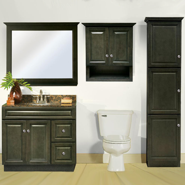 GHI Bathroom Cabinets New Castle Gray Special Order