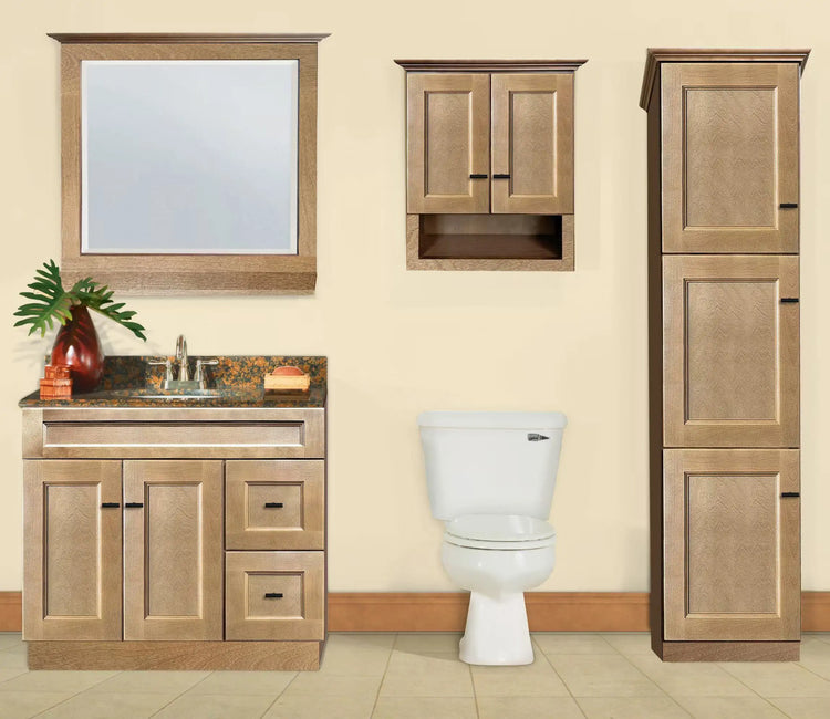 GHI Bathroom Cabinets Sonona Sand Special Order