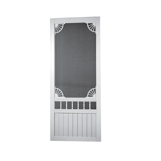 32" Solid Vinyl Screen Door