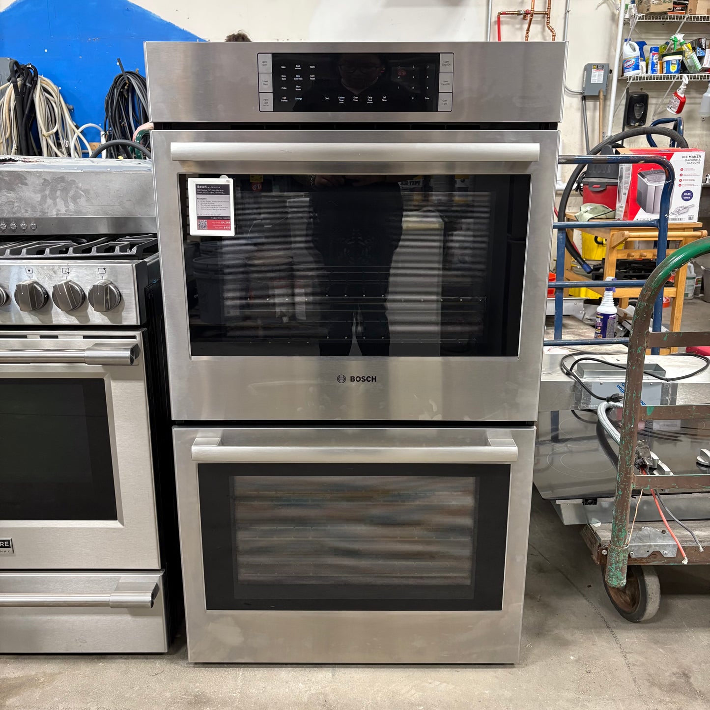 Bosch 30" Elec Dbl Wall Oven
