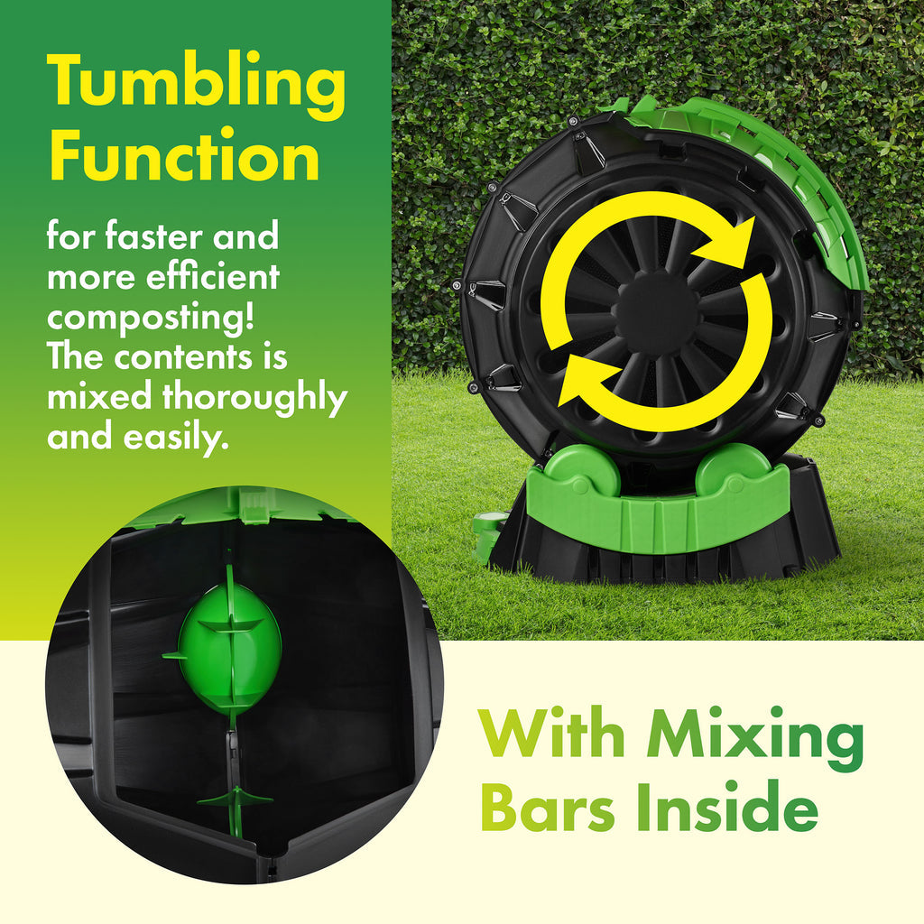13.2 Gallon Tumbling Composter