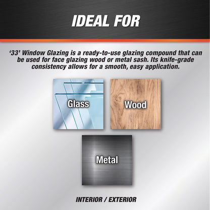 DAP 33 Window Glazing