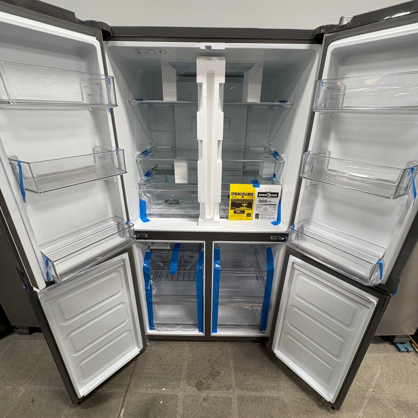 Whirlpool 4 Door Fridge