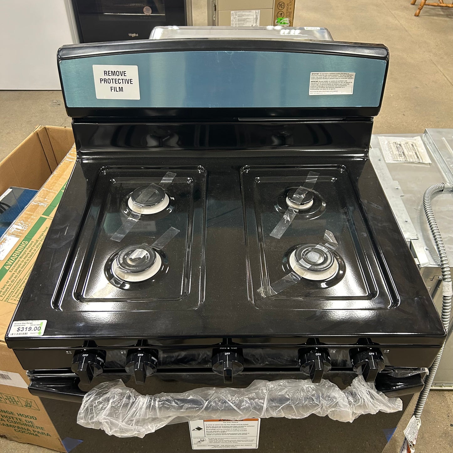 Amana Gas Range