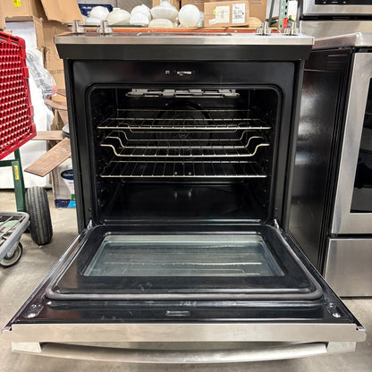 GE Elec Conv Slide-In Range