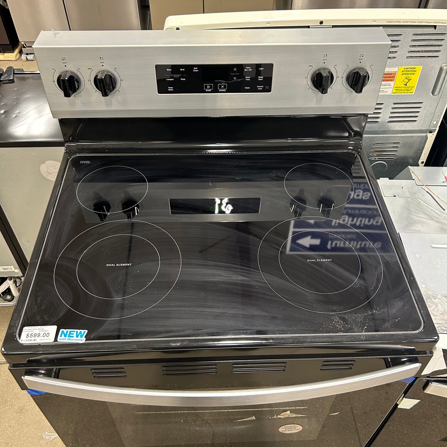 Whirlpool Elec Range